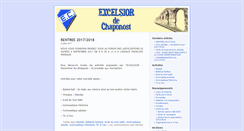 Desktop Screenshot of excelsior-chaponost.com